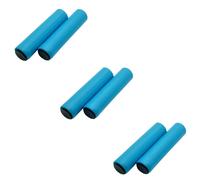 Poignées De Vélo En Silicone Coordonnantes,Super Légères,Type Inconnu Des Chocs,Pièces De Vélo De Route,Poignets Vtt Bmx, - Type Blue 3pcs