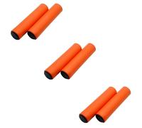Poignées De Vélo En Silicone Coordonnantes,Super Légères,Type Inconnu Des Chocs,Pièces De Vélo De Route,Poignets Vtt Bmx, - Type Orange 3pcs