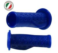Poignées De Vélo Enfant - Draisienne - Ergonomiques - 90mm - 22.2mm - Couleur Bleue Multicolore