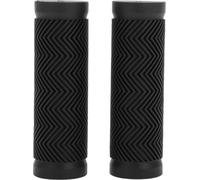 Poignées De Vélo Ergonomiques Anti-Dérapantes Noir 100Mm/3.94" Tpe Pour Guidon 22.2Mm Design Double Face Pour Vtt Et Vélos De Route