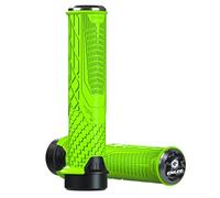 Poignées de vélo ergonomiques antidérapantes et résistantes aux chocs pour une meilleure expérience de conduite sur n'importe quel vélo (vert)