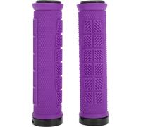 Poignées De Vélo Ergonomiques Antidérapantes Violet 1 Paire 133Mm/5.24" Tpe Métal Pour Guidon 22.2Mm Design Double Face Pour Vtt Et Vélos De Route