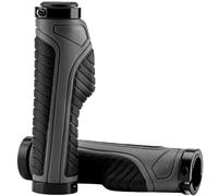 Poignées de vélo ergonomiques, diamètre 22 mm, grises