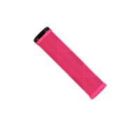 Lizard Skins Poignées Lock-On Strata Single-Sided 135 mm Rose néon