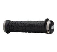 Poignées de vélo ODI Troy Lee Design Grip 130mm Noir/Gris - Vélo loisir - Mixte