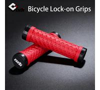 Poignées de vélo ODI Van Lock-On, système d'anneau de verrouillage double avec Silicone pour un meilleur antidérapant et une Absorption des chocs sur vtt/BMX/vélo pliant Vans-Orange