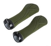 Poignées de vélo pliables légères, conçues en TPE pour une expérience antidérapante supérieure (vert)