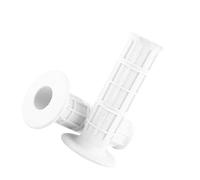 Poignées de vélo Poignées de Guidon BMX 1 Paire de poignées universelles de Moto en Silicone de 22/25 mm 7/8"(Blanc)