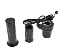 Poignées de vélo - Poignées de guidon courtes pour vélo | Poignée de contrôle de vitesse | Mountain Handle Demi-poignée fendue modifiée | Remplacement d'accélérateur de vélu de véhicule électrique, ac