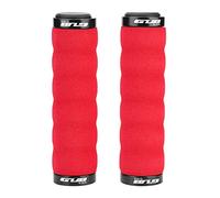 Poignées de vélo Poignées de Guidon de vélo Poignées de Verrouillage de Guidon en éponge antidérapantes pour vélo de Route(Rouge)