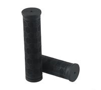 Poignées de vélo pour VTT avec poignée rotative, diamètre de guidon de 22,2 mm, antidérapantes et confortables, montage facile, 1 paire noire (125 mm + 75 mm)