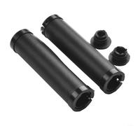 Poignées de vélo souples doubles pour guidon de vélo de montagne, poignées d'amortisseur pour guidon de route et scooter (vert)