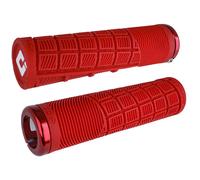 Paire de grips odi reflex v2 1 135 mm rouge