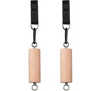 Poignées D'entraînement En Bois Pour Tractions - Prises D'escalade Modulables - Kit Renforcement Musculaire Bras & Prise - Équipement Fitness/Rééducation Pour Salle/Sport/Domicile[Ela710300]