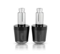 Poignées D'extrémité De Guidon De Moto Capuchon De Main Extrémité De Barre De Main 7/8 "22mm Pour CBR600F 1991-2007 2006 2011-2013(Black-Gray)