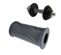 Poignées d'haltères pour les mains, épaisses et ergonomiques - Poignées d'entraînement en silicone, pour machines à câble, kettlebells, barre de traction professionnelle, amateurs de fitness