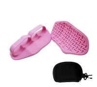 Poignées d'haltérophilie, antidérapantes de 60 g, poignée de Levage sans Doigts en Silicone, Protection de la Paume, équipement de Gym, pour Homme et Femme, 9,1 x 5,9 x 3,0 cm