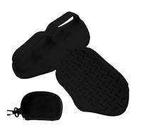 Poignées d'haltérophilie, antidérapantes de 60 g, poignée de Levage sans Doigts en Silicone, Protection de la Paume, équipement de Gym, pour Homme et Femme, 9,1 x 5,9 x 3,0 cm