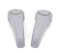 Poignées d'inclinaison du siège, EVURU Ensemble for Renault Clio MK2 Twingo MK1 gris droite gauche réglage du siège levier de réglage de traction poignée grise bouton de réglage d'inclinaison pièce de