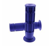 Poignets Domino Atv Bleu Fermé D 22 MM L 125 MM pour Moto