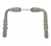 Poignées doubles - fer patiné cémenté - 2 portées - Bourgogne BOUVET