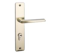 Poignées doubles - pour rosace ou plaque - alu champagne - Riviera VACHETTE