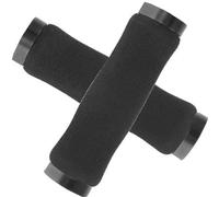Poignées en mousse de guidon de vélo vissées ( Noir )