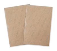 Poignées en Silicone antidérapantes pour règle, anneaux adhésifs pratiques, faciles à utiliser pour règle de Quilting, pochoirs de Quilting, Silicone antidérapant