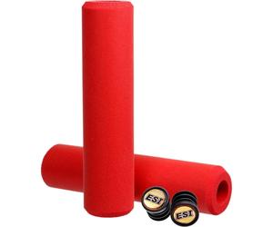 Poignées en silicone ESI Grips Chunky Rouge