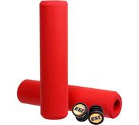 Poignées en silicone ESI Grips Extra Chunky Rouge