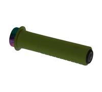 Poignées Ergon technical GE1 evo factory Slim Frozen Moss / colliers Oil Slick Vert