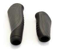 XLC Griffe Ergonomic Gr-s04 Pieces de Velo Mixte, Schwarz/Grau (92/135 mm), 135/92 mm