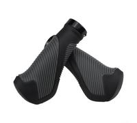 Poignées ergonomiques pour vélo avec composé de caoutchouc gel Kraton et anneau de faisceau en aluminium pour minimiser la pression du nerf ulnaire pendant les trajets