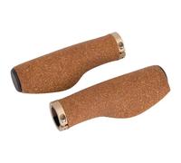 Poignées Ergotec kyoto kork vtt 130/130mm (x2) Marron