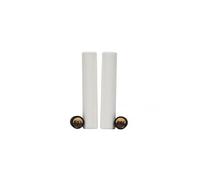 ESIgrips Poignées Racer's Edge – Silicone MTB – Blanc Taille unique