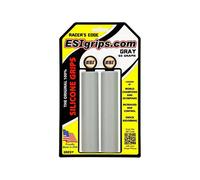 ESIgrips Poignées en silicone Racer's Edge 130 mm Gris – Paire