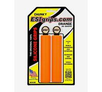 ESIgrips Poignées de guidon Chunky - silicone orange 130 mm