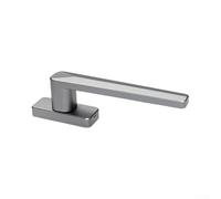Poignées Fenêtre Alliage Aluminium pour Haute Densité Robustes | Alliage aluminium dense, finition multi-couches, résistant UV et intempéries, gris mat élégant, durable