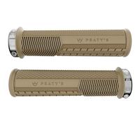 Poignées fin Peaty's Monarch Pro Knurl Beige