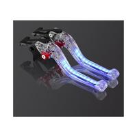 Poignées Frein pour V-Strom pour VSTROM250 2018-2024 Moto Toujours allumé Clignotant Clignotant réglable Guidon Court Freins Levier d'embrayage