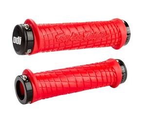 Poignées/Grips ODI Troy Lee Designs Lock-On 130mm Rouge