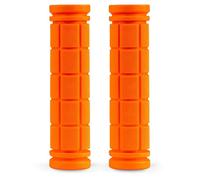 Poignées grips pour trottinette - SOKE - Orange - 2 pièces - 125 mm - Diamètre intérieur 22 mm