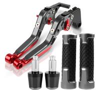 Poignées Guidon Levier d'embrayage Frein Réglables Moto Compatibles avec Honda Cbr600F F2, F3, F4, F4I CBR 250 600 900 125 150 929 954 1000 R RR(14)