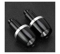 Poignées Guidon Moto Extrémités Capuchon Barre Poignée Bouchon D'extrémité Pour ER6F ER-6F ER 6F 2009 2010 2011 2012 2013 2014 2015 2016 2017 Bouchon d'extrémité capuchon guidon(Argent)