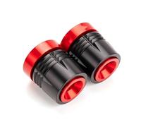 Poignées Guidon Moto Extrémités Du Capuchon Pour Valico DS800X DS625X | Pour VOGE DS800X Rallye 2025 2026DS525X DS900X Bouchons d'extrémité de guidon de moto(ROUGE)