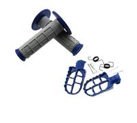 Poignées Guidon Poignées d'accélérateur et Repose-Pieds pour Motos pour PW50 PW80 TW200 TTR90 TTR90E XR50R CRF50 CRF70 CRF80 CRF100F