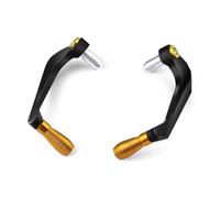 Poignées Guidon Universelles Moto 22mm Leviers De Frein Et D'embrayage Protecteur De Barre Poignée Pour CB650F Pour CB 650 F CB650 F MENSUNUBNM(Or)