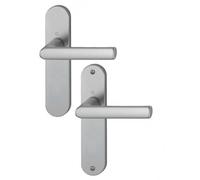 Poignées Hambourg - 165 mm - bec de cane - inox HOPPE