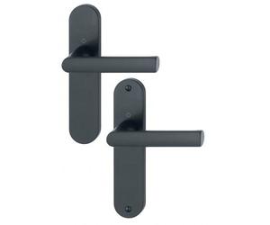 Poignées Hambourg - 165 mm - bec de cane - noir mat HOPPE