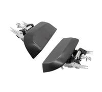Poignées Latérales de Porte Compatible Avec Nissan Pour Pathfinder SE Off-Road Silver Edition 2001 SV 2011 2012 XE 2005 Poignées Porte Extérieures Arrière Gauche Droite Voiture(Rear 1 pair)